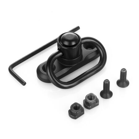 Mlok outdoor tactical connector metal rail adapter floating quick release mount strap buckle fishbone fixing buckle