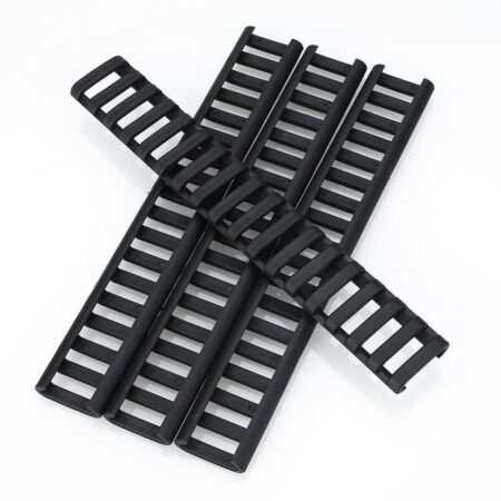 18 slot snap-on 7" 20mm rail cover Nylon handguard strips Handguard rails