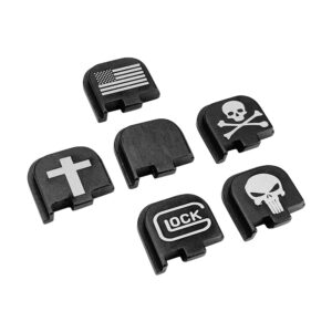 Aluminum alloy back cover plate suitable for 1-5 generation Glock 43 43x 48 Slide Cover Plate