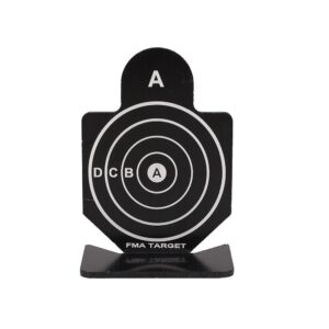Round pattern metal shooting target iron target practice target shooting gun target shooting supplies archery equipment
