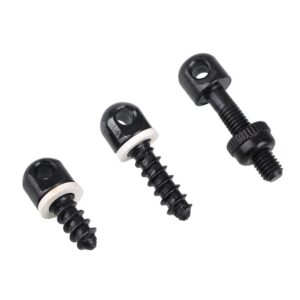 3pcs sling ring screws threaded screws tactical sling ring with 2 white ring pads